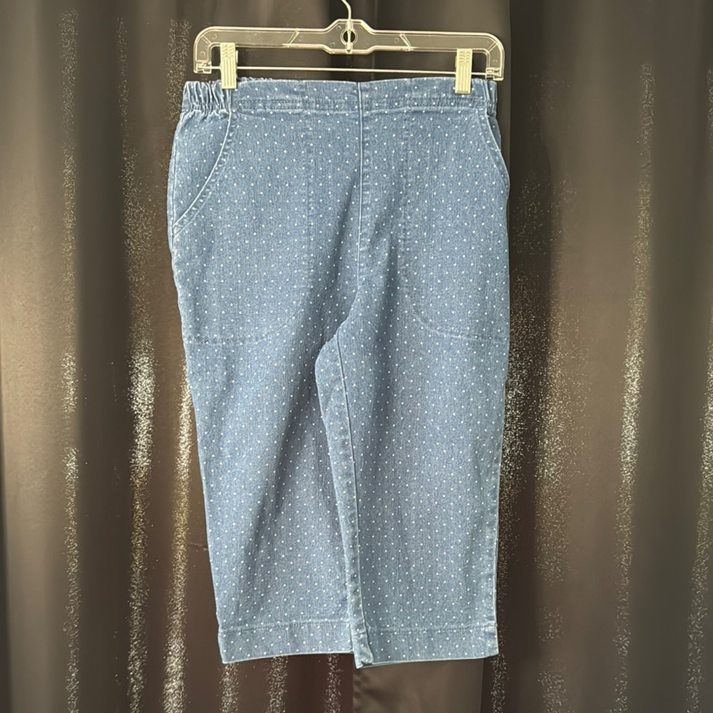 Blue Polka Dot Pants